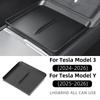 For Tesla Model Y Juniper 2025 2026 2027 Model 3 Highland 2024-UP ABS Gear Shift Storage Tray Armtest Box Interior Accessories