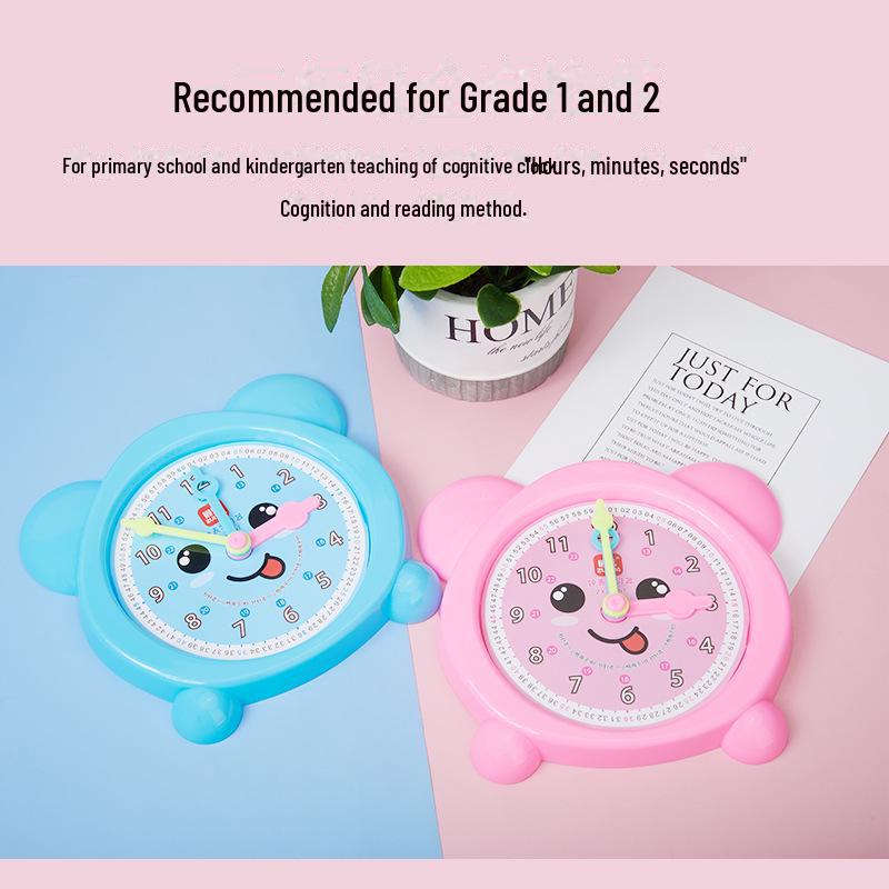 Children's Cognitive Time Learning Clock - Educational Puzzle & Teaching Aid for Students