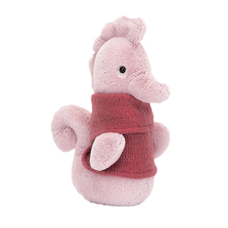 

JELLYCAT Серия Океан Комфорт Команда Морской конёк Креативная Милая Кукла Плюшевая Кукла 17 см Высота