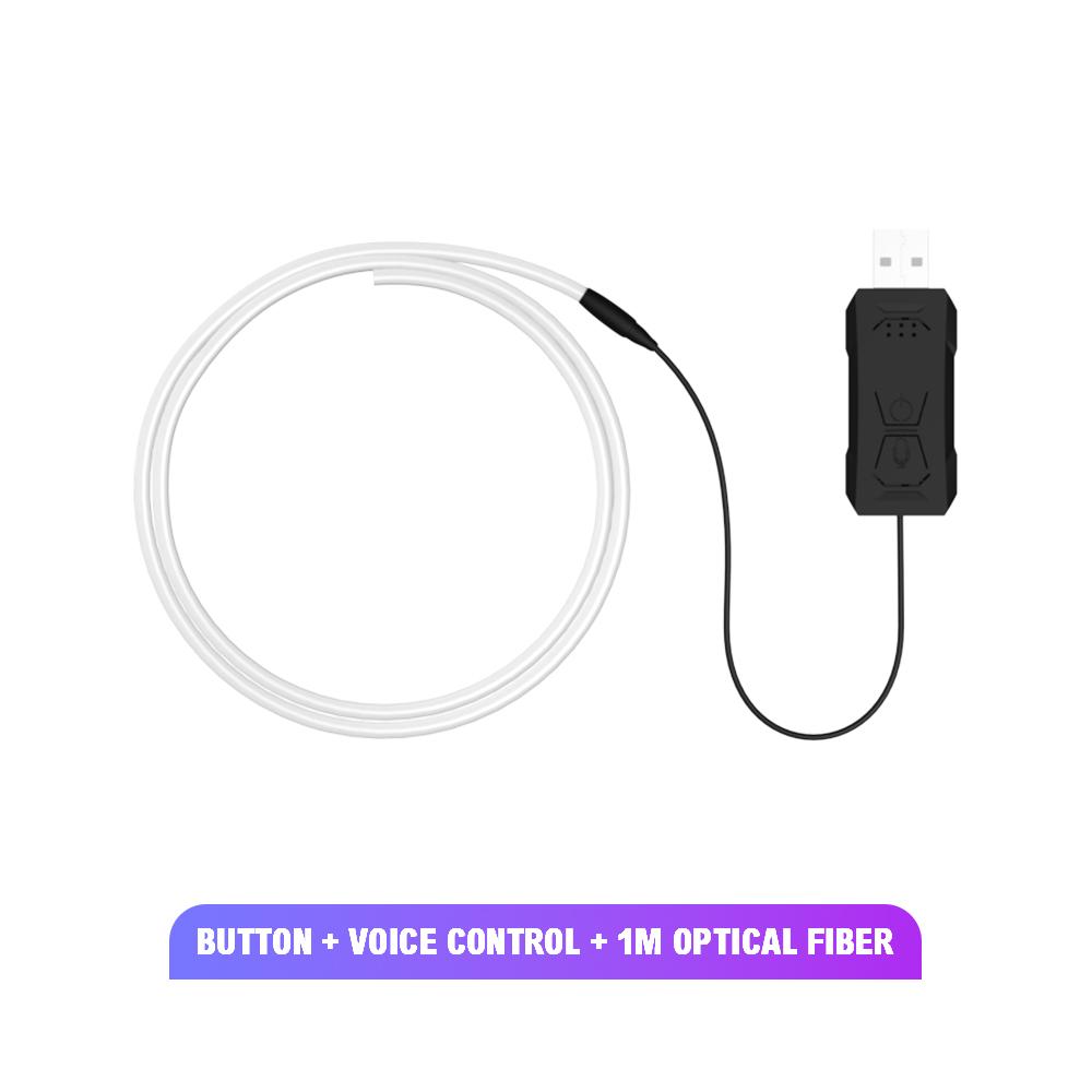 Vehicle-mounted LED Central Control Instrument Panel Fiber Optic, Automotive Decoration Ambient Light Lamp, Atmosphere Light