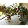 Dog Clothing In Spring, Summer, Autumn, All In One Four Legged One-piece Large Dog Pet Raincoat, Fully Wrapped Camouflage Raincoat