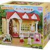 Sylvanian Families EPOCH Strawberry House Dollhouse Toy for Ages 3 and Up with ST Mark Certification