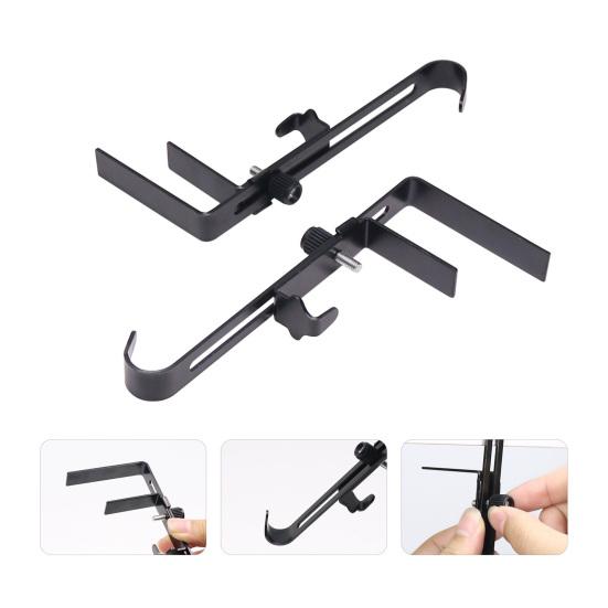 Christmas Stocking Hook Heavy-duty Metal Hook Mantel Stocking Holder Adjustable Xmas Garland Hook for Home Mantel Party Decoration