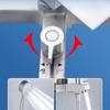 Stainless Steel Bathtub Water Tap Household Shower Set Bathroom Hot And Cold Water Mixing Valve Faucet
