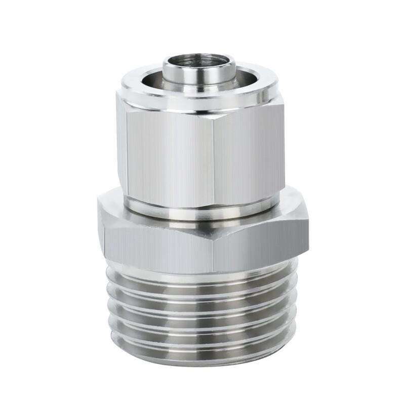 304 Stainless Steel Straight Quick-Connect Fitting