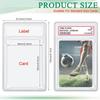 Trading Cards Slab Label Grade Baseball Star Card Sleeves Protector Acrylic Stand Plastic Game PTCG Gift Toy