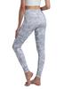 Ashley Yoga Printed Pants Women's Leggings, Moisture-Wicking, Quick-Drying, Stretch, 9-Length, Sportswear, (03#) YS318,M