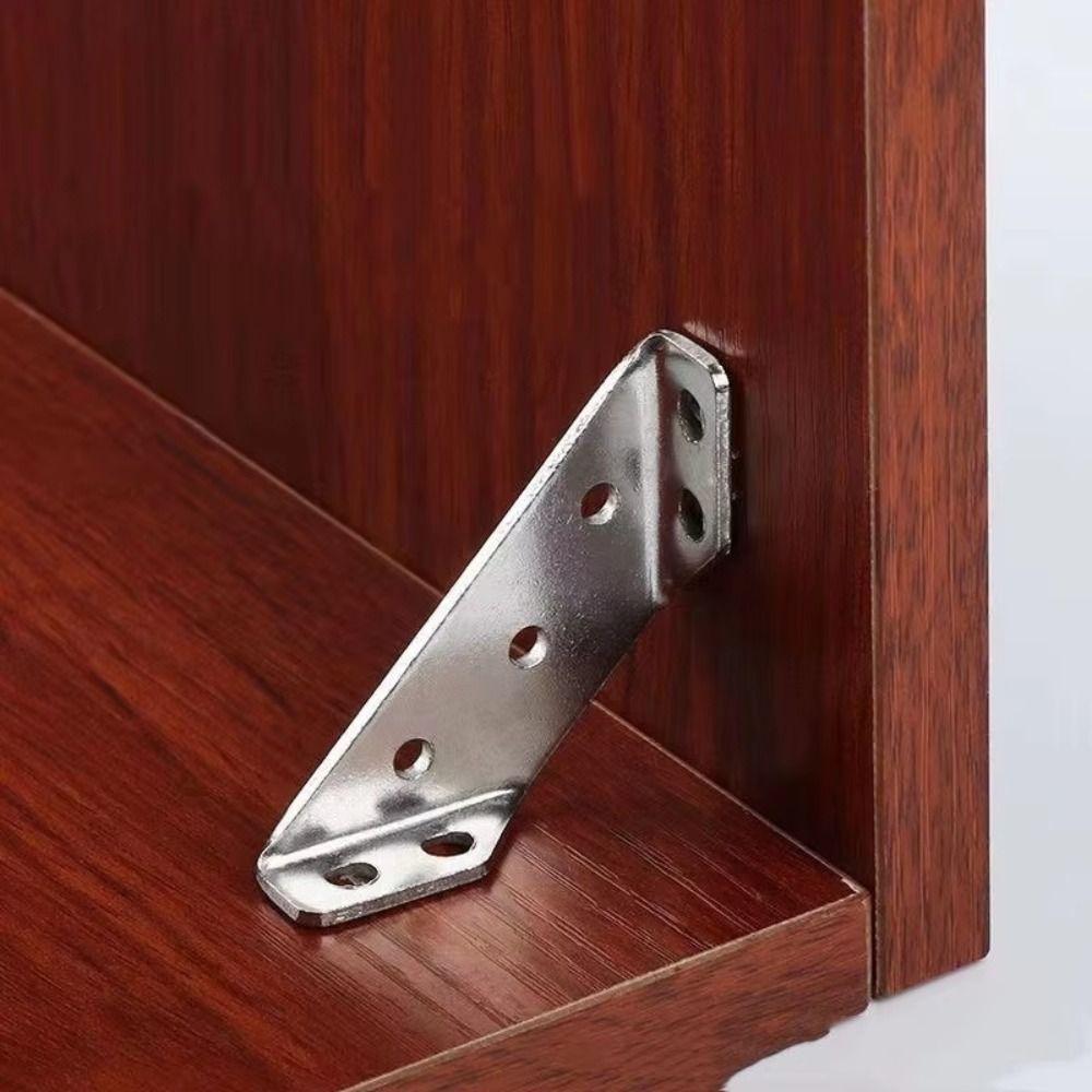 Stainless Steel Corner Bracket Heavy Duty Corner Brace Metal Angle Brace Wooden Frame Furniture