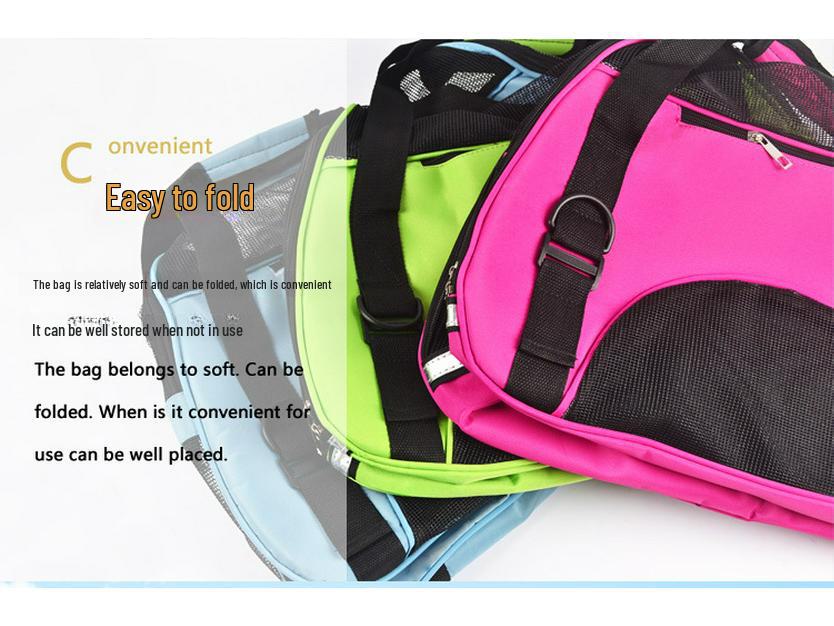 Breathable Mesh Pet Backpack for Travel