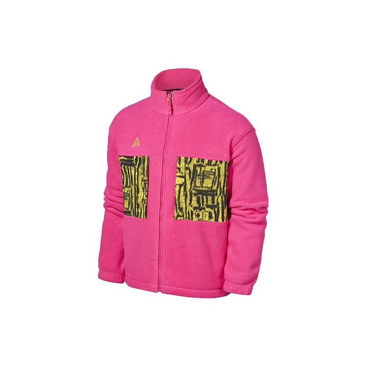 Men s Nike ACG Fleece Zipper Pink Jacket BQ7198-666 L