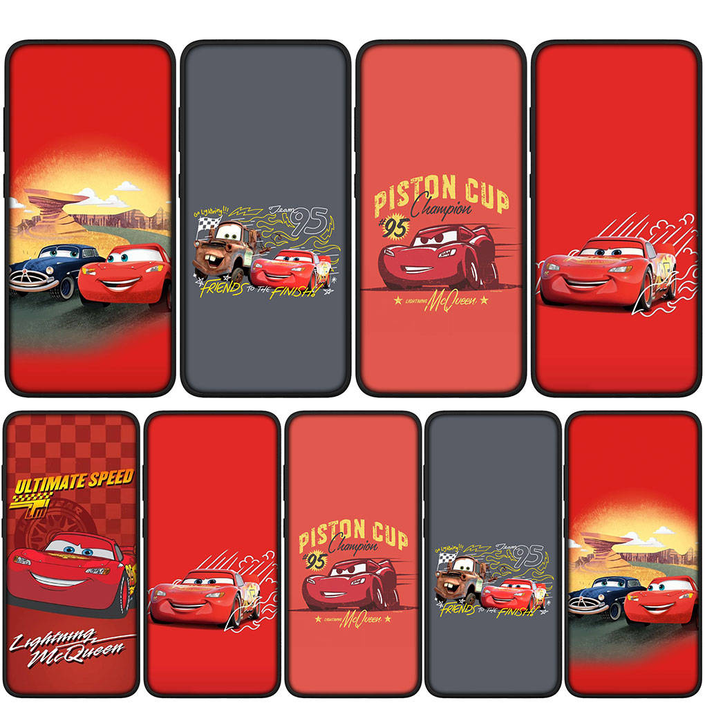 

для Samsung Galaxy S24 S23 iPhone 16 15 14 Xiaomi Redmi Note 13 12 11 Plus 9 Pro Max X XR Чехол для телефона Обои Тачки Молния Маккуин 95 OPPO Huawei