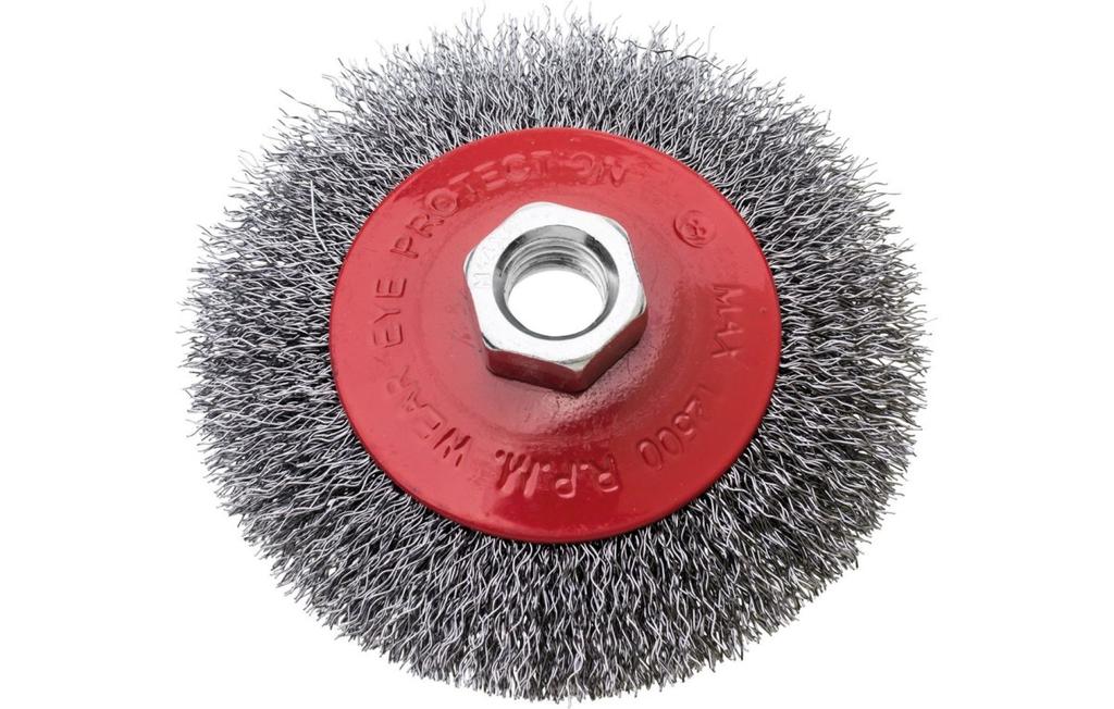 Wire Disc Brush 100 , M14
