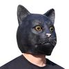 Halloween Cosplay Schwarze Katze Maske Zootopia Schwarze Katze Latex Kopfbedeckung Schwarze Katze Maske