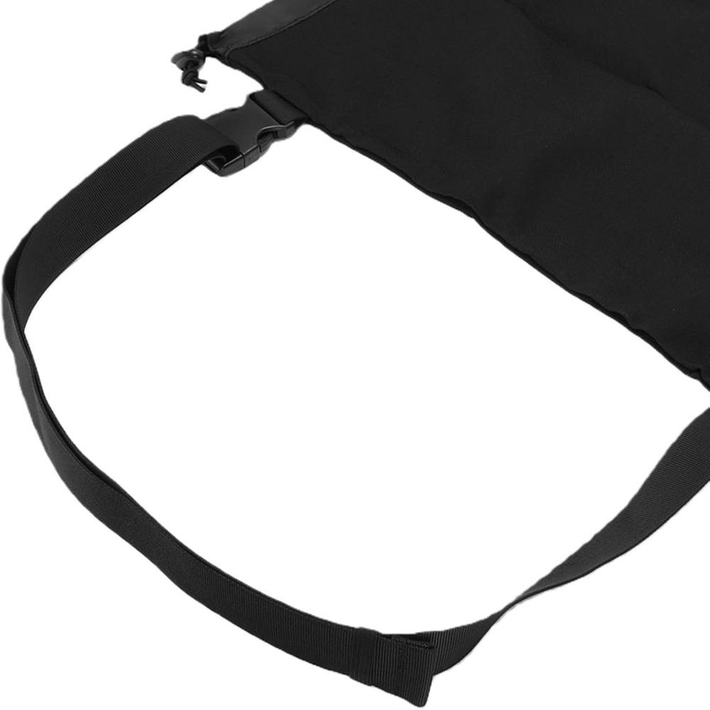 Nylon Fabric, Mesh Garden Hose Organizer Black Water Hose Storage Bag Jumper Cable Storage