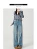 2024 Women's High-Waist Wide-Leg Jeans: New Autumn/Winter Styles for a Loose, Pear-Shaped Fit