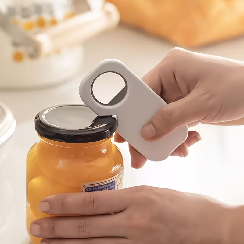 Ouvre-bouteille magnétique multifonctionnel 3 en 1 Ouvre-boîte Ouvre-bouteille de bière Outil levier avec aimant pour réfrigérateur pour utilisation dans la cuisine et le bar