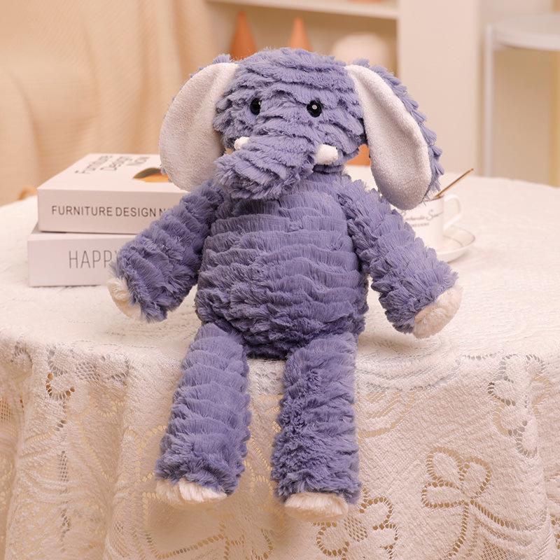 Small Elephant Rabbit Doll Plush Toy Frog Hippo Doll Girl Soothing Ragdoll Valentine's Day Gift