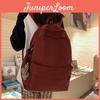 Trendy Nylon Backpack For Girls Stylish Soft School Bag Water-resistant For Students