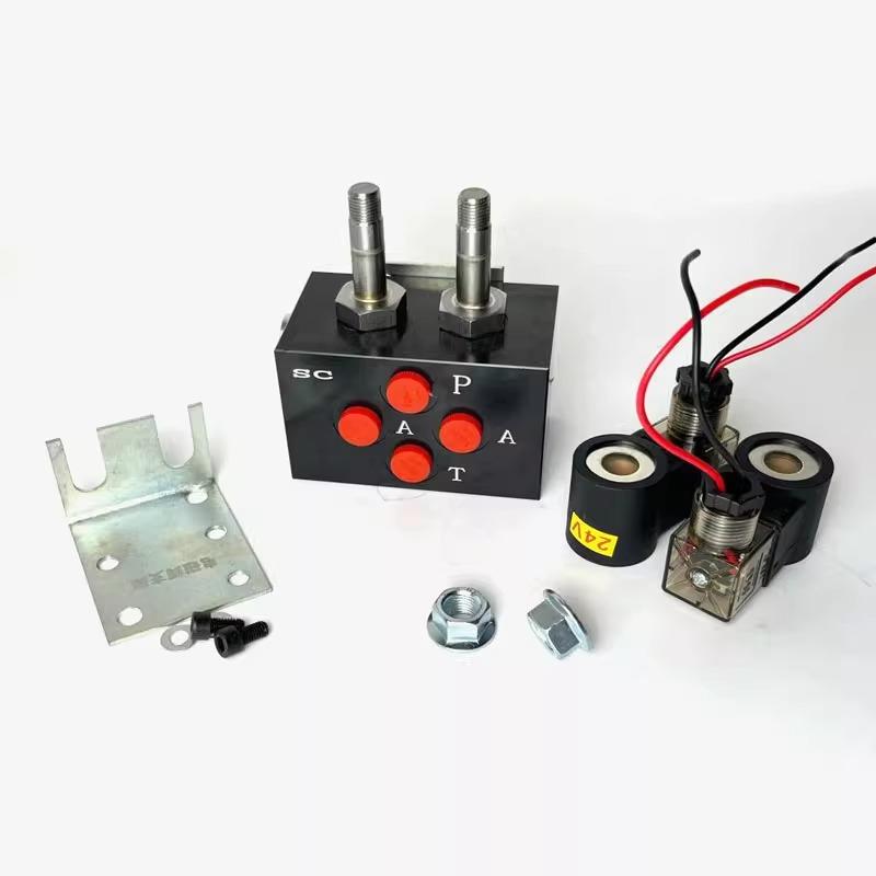 Valvă Solenoid Hidraulic Bidirecțională Controlată Electronic pentru Excavator 12V 24V