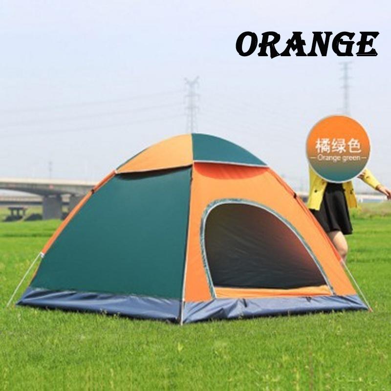 3-4 People Folding Automatic Camping Tent Waterproof Outdoor Portable Hiking Family Tent