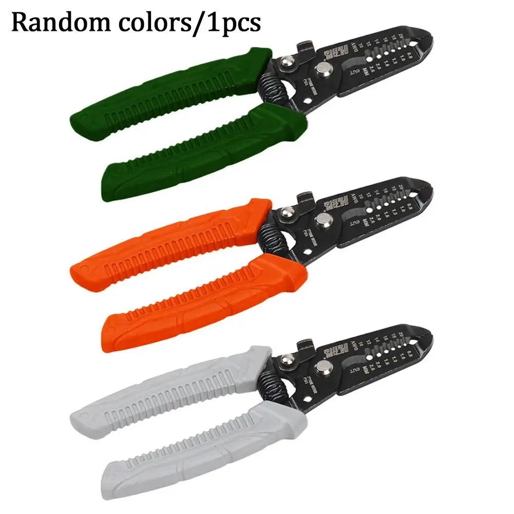Wire Stripping Pliers Multifunctional Electrical Pliers Winding Function Crimping Repair Terminal Wire Tool Pliers Cutting G3A2