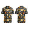 Men's Short Sleeve Shirt Halloween Print for Casual Parties and Daily Outings