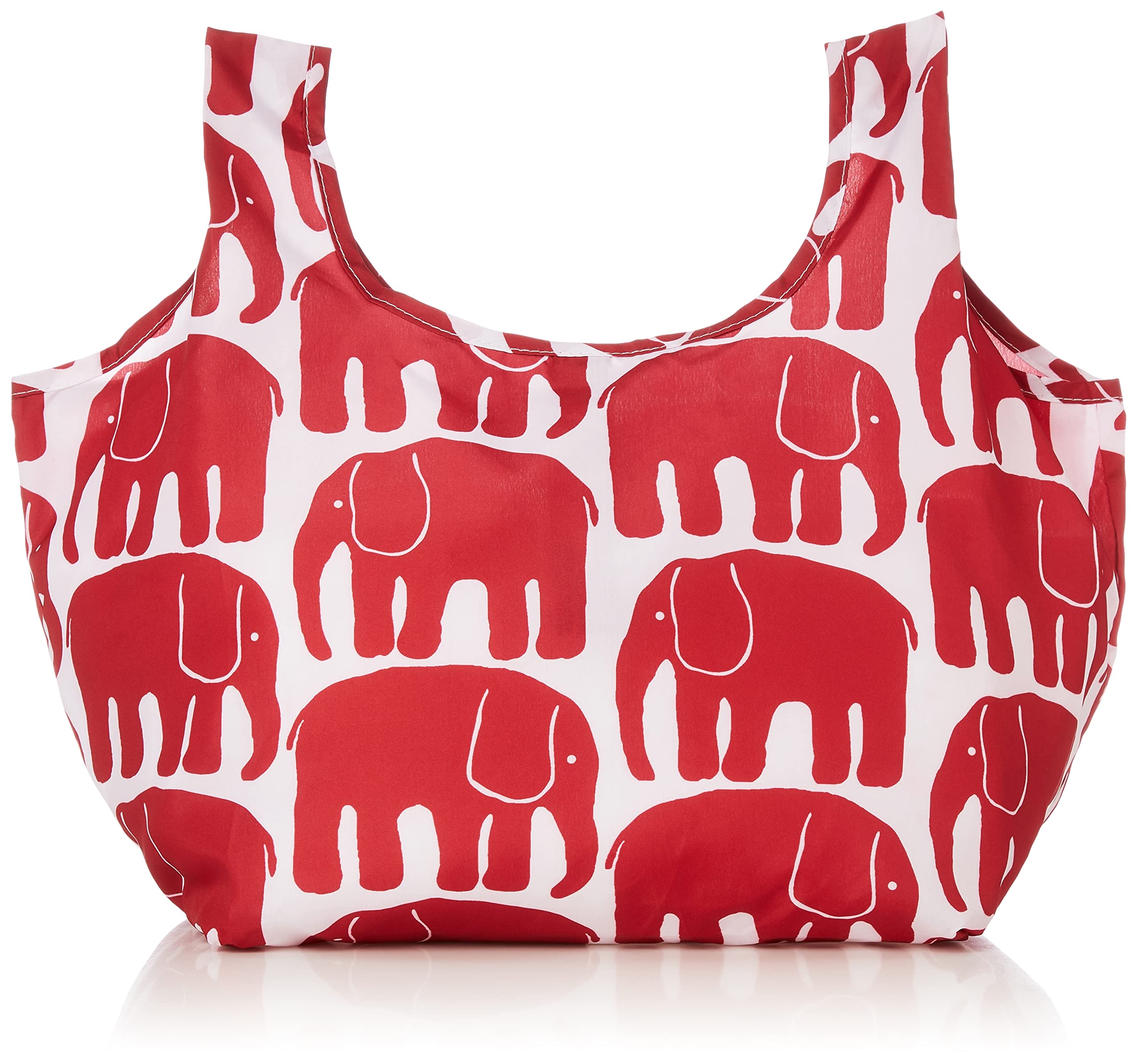 

Marushin Finlayson Elephantie Mini Eco Nordic 33cm H x 25cm W x 20cm D 8cm x Made with Recycled Product 6105014100 Bag, Cute, Design, Approx. (Folded