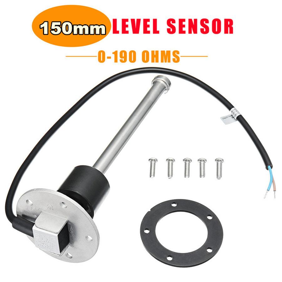 150mm Car Truck Boat Fuel Tank Level Sending Unit Sensor For Gauge 0 to 190ohms