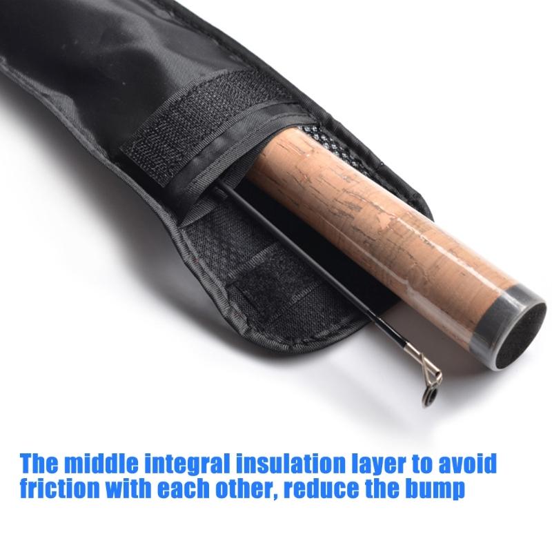 Multifunktionale Angelrutenhülle Rutenabdeckung Angelausrüstung Große Kapazität Faltbare Angeltasche Rutentaschen Outdoor