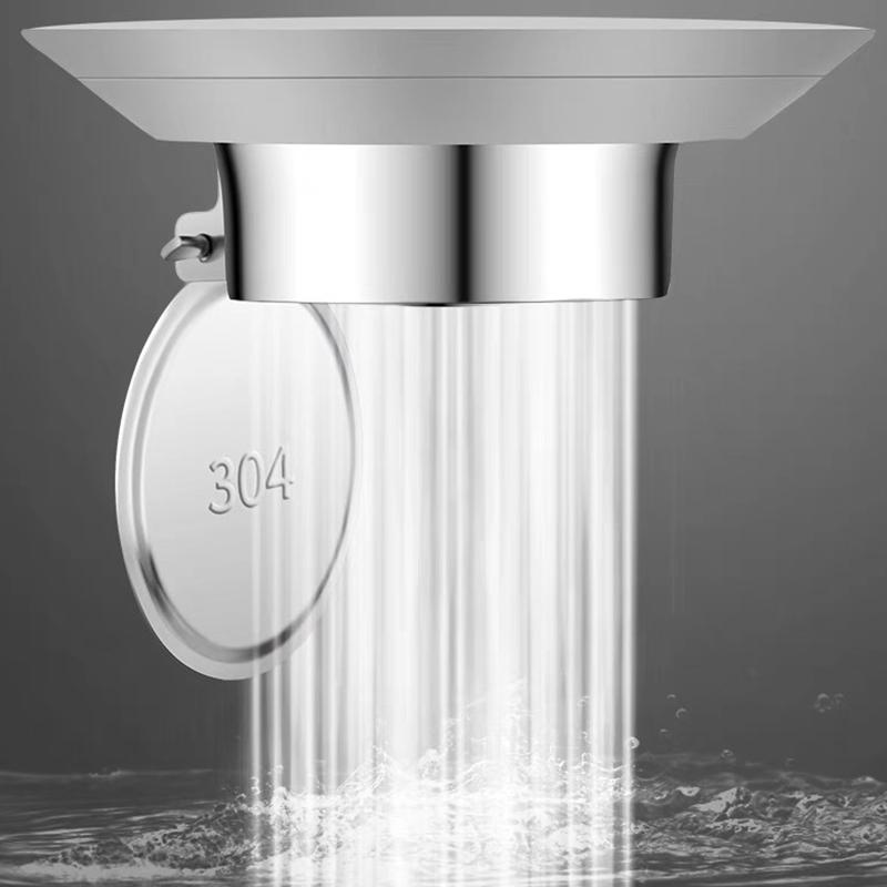 S/L Hockeinsatz Geruchsstopp Badewannen Abwasserrohr Verstopfungsschutz Edelstahl Toilette Boden Deodorierer Stöpsel