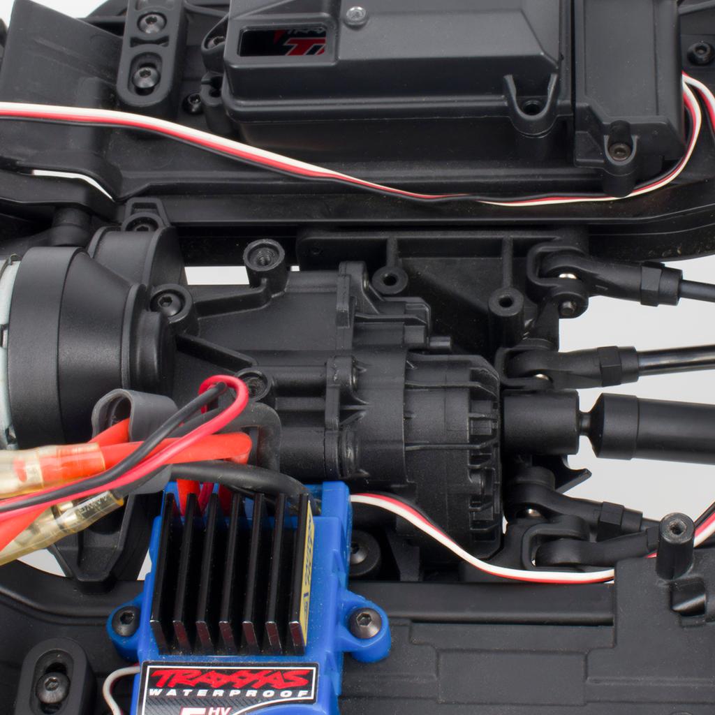 Dual Speed Transmission Gearbox with Servo & Internal Gears for 1/10 TRX4 TRX6 RC Crawler Car Upgrade Parts
