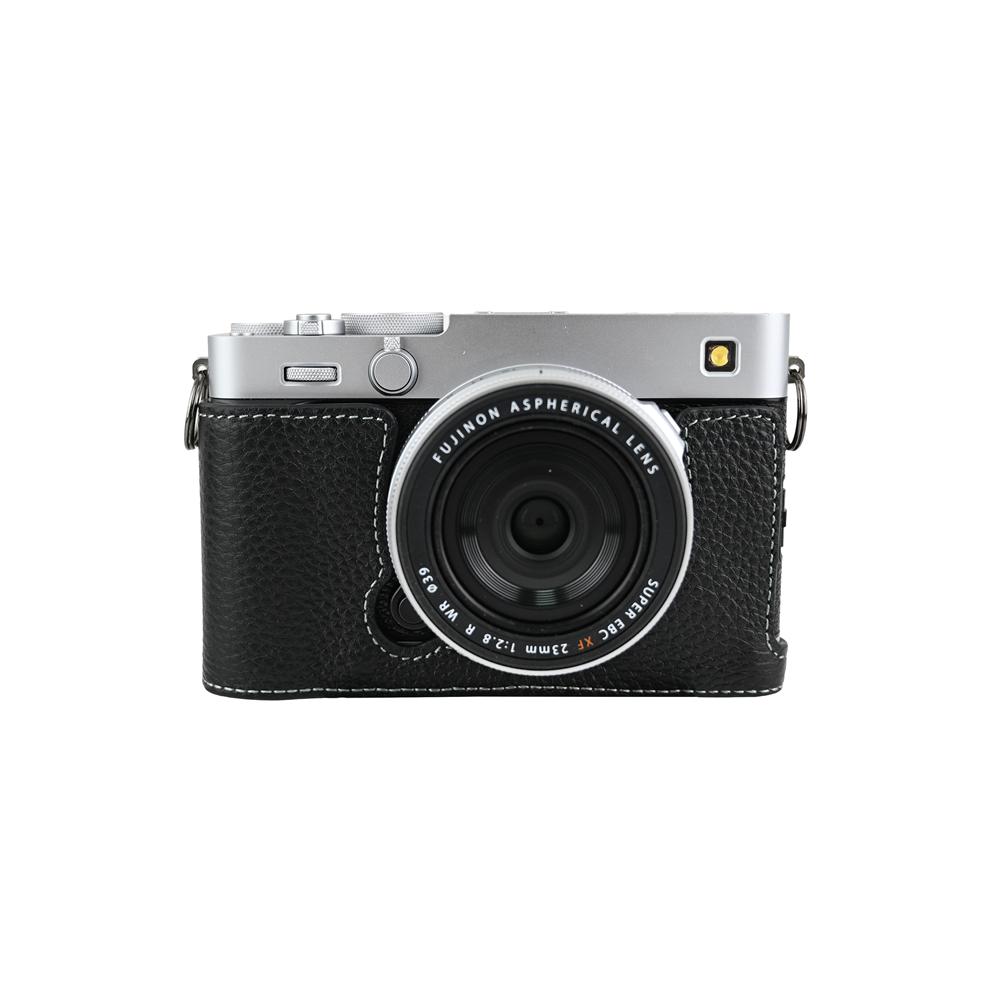 

Получехол для камеры из натуральной кожи для Fujifilm X-E5 Fuji XE5 Крышка с отверстием для аккумулятора снизу
