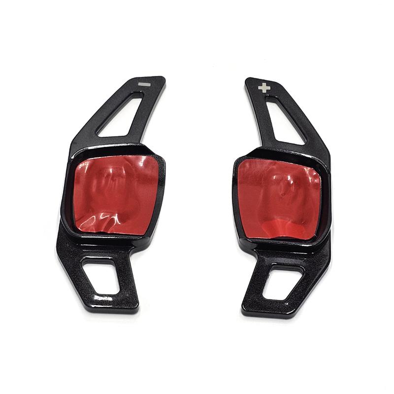 2 pezzi Estensioni Leve Cambio al Volante per Auto per Volkswagen VW Golf 8 MK8 GTI/GTD/GTE/R-Line Polo Jetta Tiguan Atlas