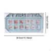 Babys First Year Picture Frame Milestone Photo Desktop Collage Album PVC Construction Suitable