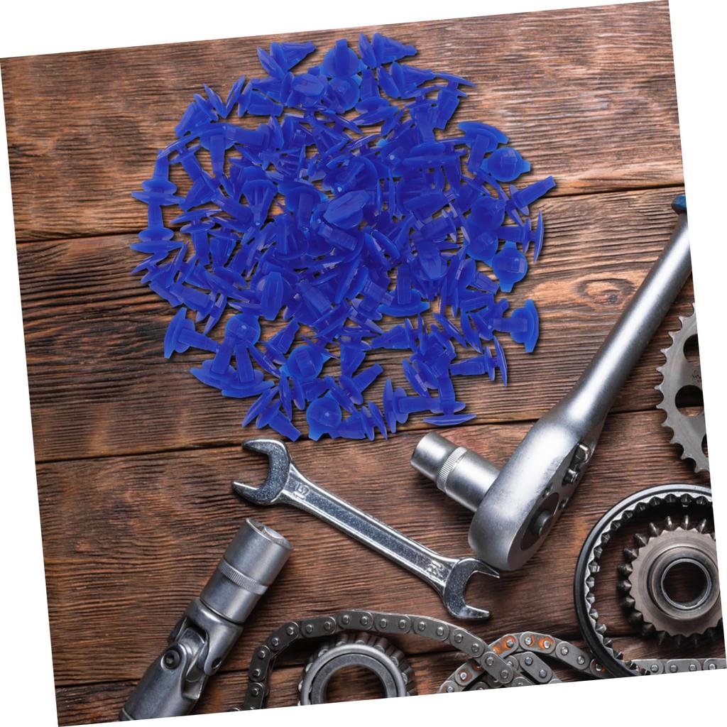 200pcs Sealing Strip Buckle Weather Strip Clips Automotive Fastener Kit Car Retainer Clips Car