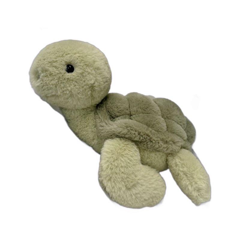 Handmade Plush Turtle Doll: Cute Companion for Kids