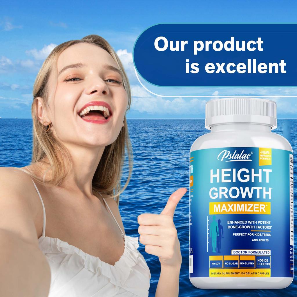 Pslalae Dietary Supplements Support Bone Health and Growth, Containing Calcium, Vitamin D3, and Natural Nutrients Such As Glucosamine and Chondroitin.