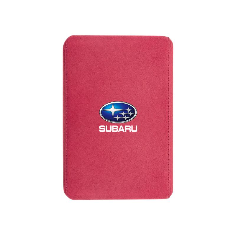 Car Armrest Mats Memory Foam Arm Rest Cushion For Subaru STI Impreza Outback Legacy Forester WRX BRZ Levorg Ascent Exiga Tribeca PP444