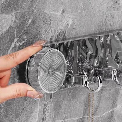 Drehbare Saugnäpfe mit Gletschermuster Hängende Kleiderhaken Hinter Türen Badezimmer Küche Aufbewahrung Handtücher Kleiderhaken