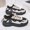 Spring and Autumn New Breathable Mesh Sports Shoes Men's Versatile Thick-soled Non-slip Casual Running Men