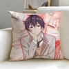 classic anime Alya Hides Feelings Cushion Cover Soft  EasyWash Pillow Case  Versatile for Couch Bed Travel and Office
