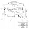 Corner Cargo Kidney Basket Right 400 Silent White For Corner Cabinet