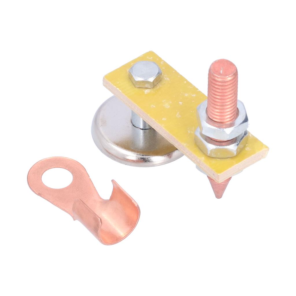 Magnetic Welding Support Large Suction Copper Tail Clamp Grounding Tool for Mechanical Repair