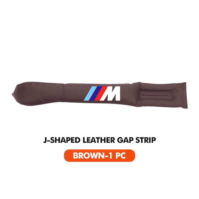 

Car logo J-type leak proof seat gap filling strip Accessories For BMW E70 E91 E30 G30 E53 M3 M5 X6 X4 X7 E92 E93 X1 X3 X5