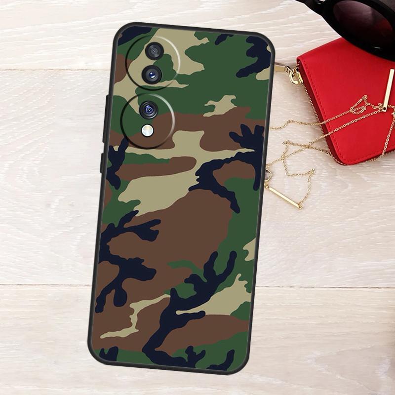 

Military Army Camouflage Pattern Case For Honor 400 Pro 200 Lite 50 70 90 X9a X9b X9c X9d X8a X8b X8c Magic 5 6 7 8 Pro Cover Honor X9c