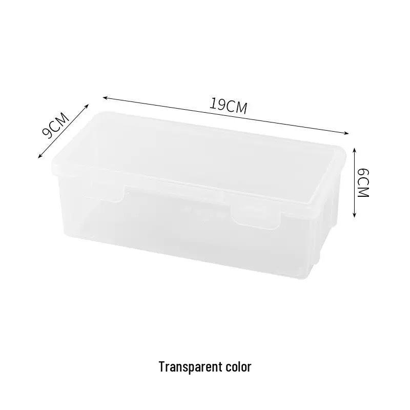 

Transparent Large Capacity Pencil Box: Holds Colored Pencils, Crayons & Sketch Pens, Ideal for Students Pencil Case прозорий