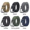 Versatile Simple Nylon Canvas Braided Belt Casual Luxury Design Weave Waist Band Pin Buckle Waistband For Man