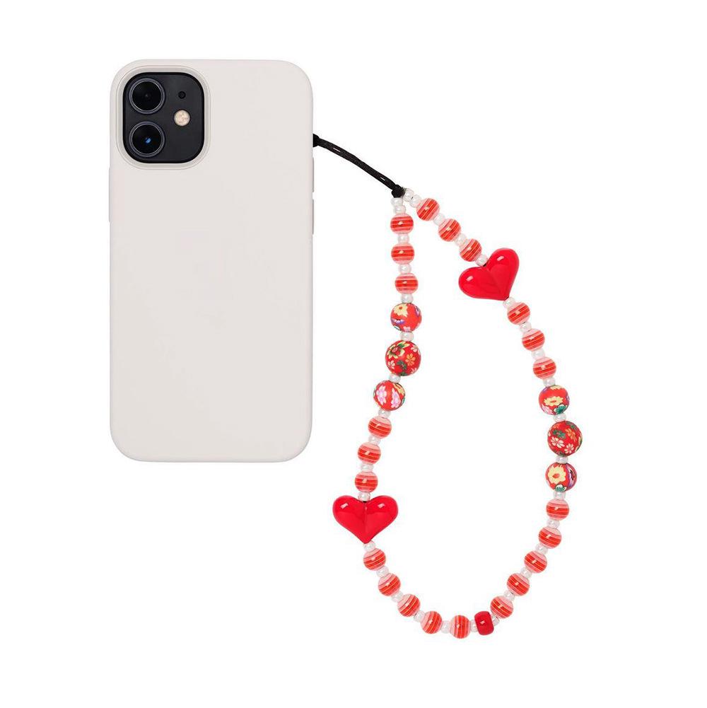 KKBEAD Portable Pendant with High-End Soft Clay Printed Beads for Mobile Phones - Star Style