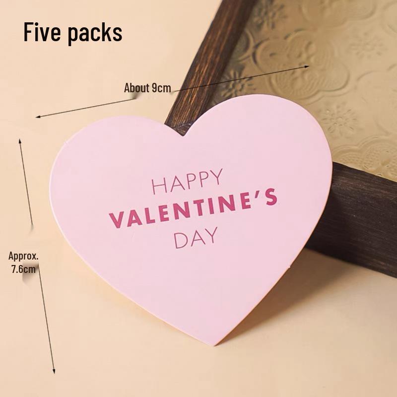 Valentine s Day Strawberry Bear Cake Box: 6 Cupcake Dessert Packaging with Cake Decorations