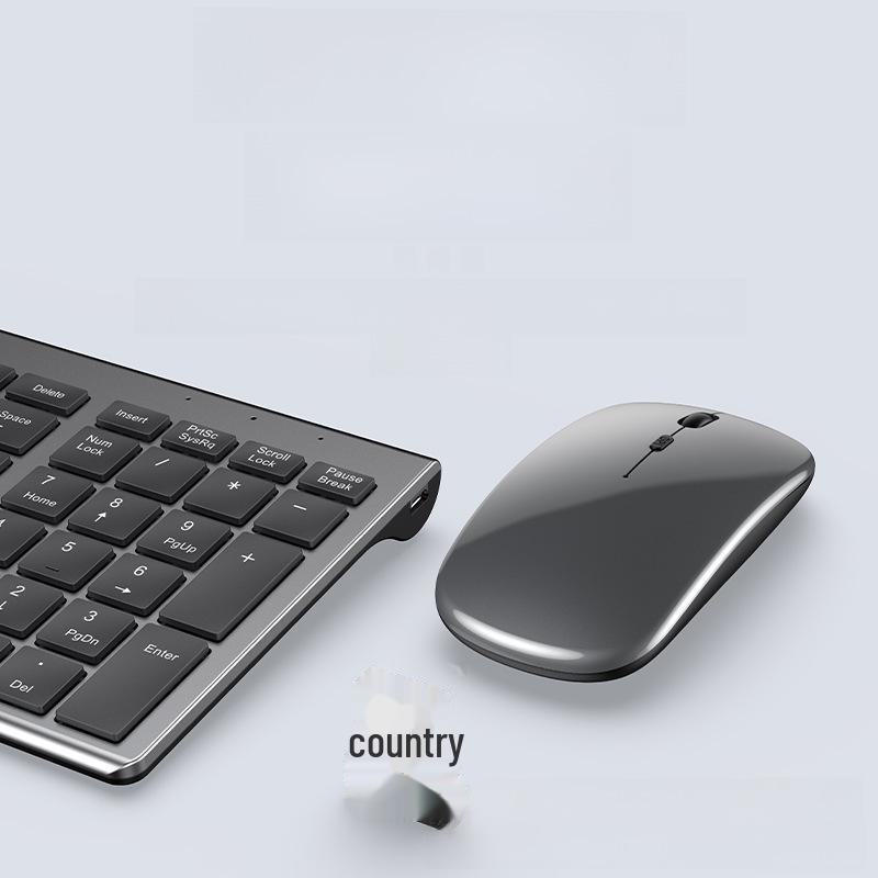 Yixin 109 Wireless Bluetooth Dual-Mode Keyboard and Mouse Set for iMac, iPad, Tablet, and Notebook